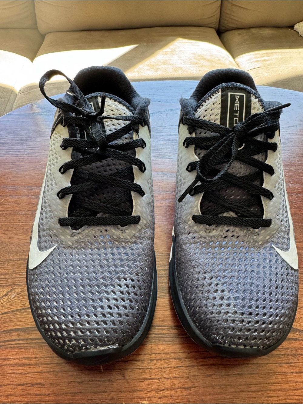 Nike Metcon Training Shoes – Women’s Size 7 – Like New - Black and Gray